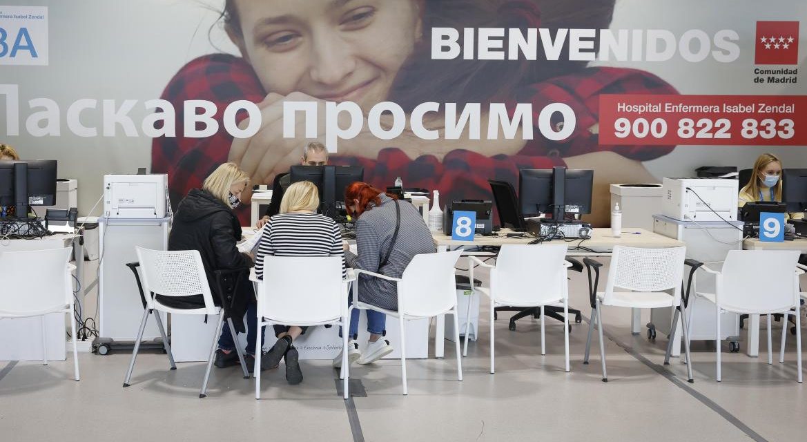 Comunitatea Madrid a rezolvat aproape 30.000 de proceduri și servicii pentru refugiații ucraineni la Spitalul Public de Asistente Isabel Zendal