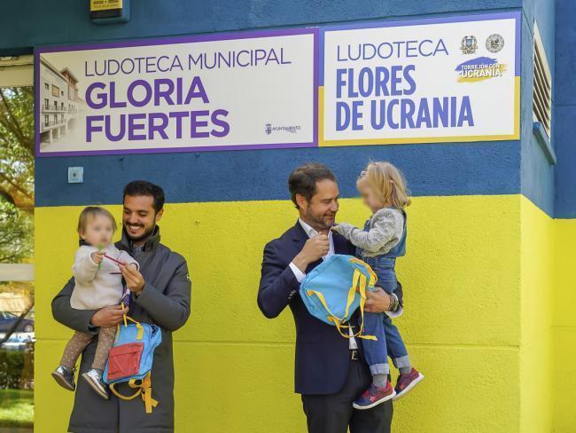 Torrejón – Torrejón de Ardoz acordă atenție refugiaților ucraineni care au sosit în oraș odată cu deschiderea Colegiului și a Lud…