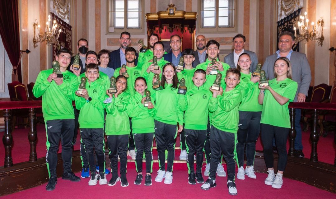 Alcalá – Recepție la Primărie pentru sportivii de la Clubul de Karate Antonio Machado