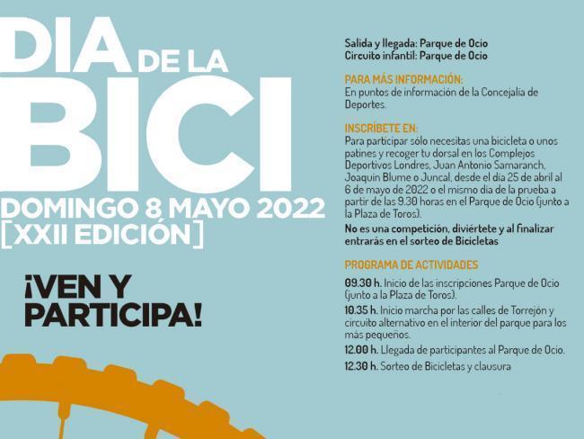 Torrejón – Înscrierile pentru „Ziua Bicicletelor” vor fi deschise până pe 6 mai, care va avea loc duminică, 8 mai