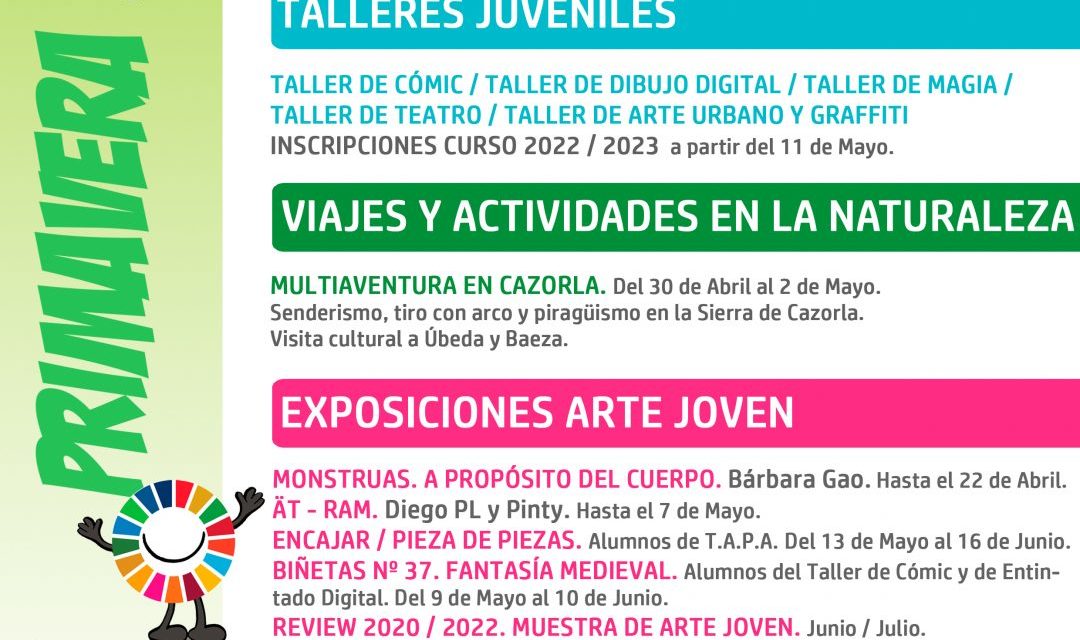 Alcalá – Numeroase propuneri de petrecere a timpului liber pentru tineri în campania FRAC Spring 2022