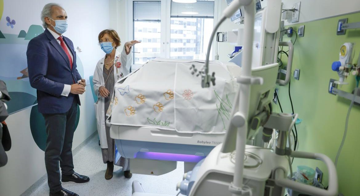 Comunitatea Madrid inaugurează noua Unitate de Terapie Intensivă Neonatală a Spitalului Public La Paz