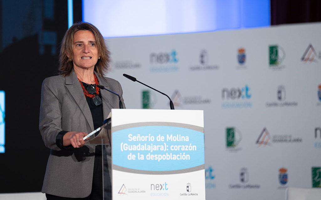 Teresa Ribera anunță ajutor direct în valoare de 16,2 milioane de euro pentru finanțarea proiectelor inovatoare de transformare teritorială și lupta împotriva depopulării