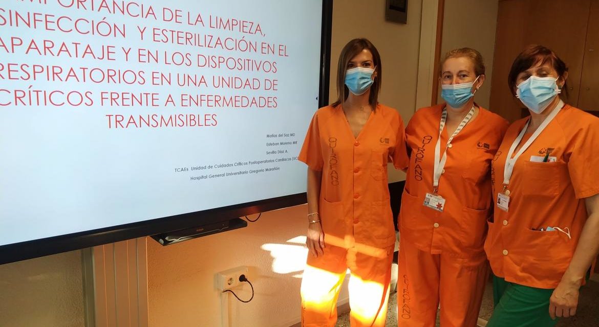 Trei TCAES ale Spitalului Gregorio Marañón, premiate în I Congres Virtual al specialității lor