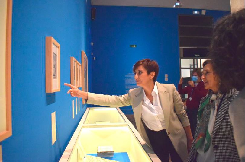 Rodríguez vizitează expoziția „Vești adevărate, minuni minunate”, documente din istoria Spaniei ca origine a jurnalismului