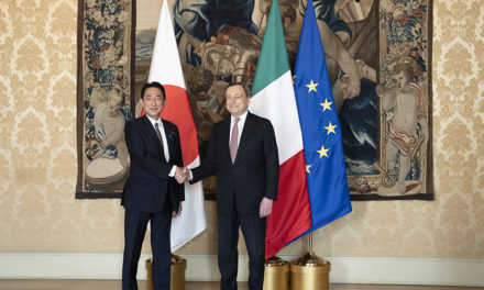 Președintele Draghi s-a întâlnit cu prim-ministrul Japoniei Kishida