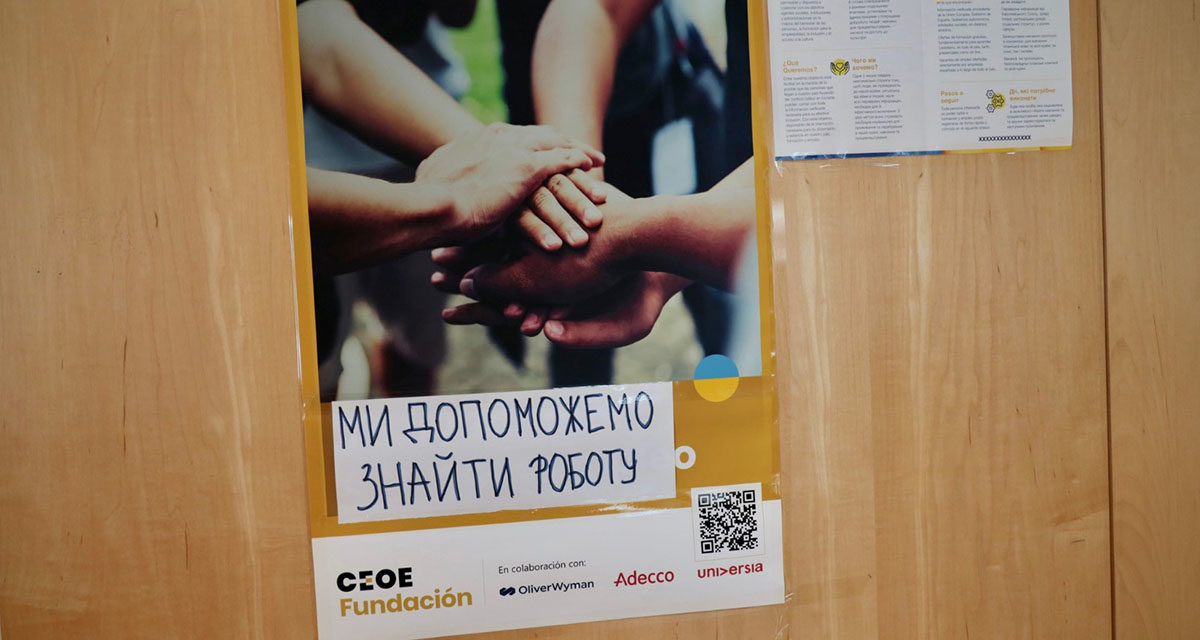 Incluziunea va oferi ucrainenilor consiliere în domeniul muncii prin Fundația CEOE