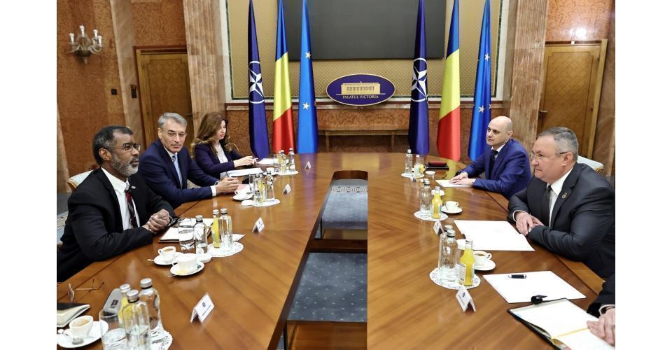 Întrevederea premierului Nicolae-Ionel Ciucă cu delegația Nuclear Energy Agency