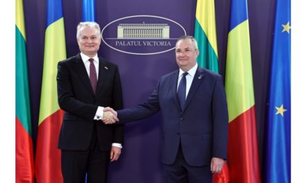 Întrevederea premierului Nicolae-Ionel Ciucă cu președintele Republicii Lituania, Gitanas Nausėda