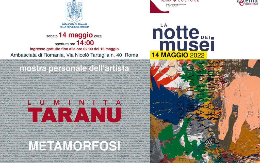 Italia: Ambasada României în Italia participă pentru prima dată la Noaptea Muzeelor, deschizându-și porțile publicului larg