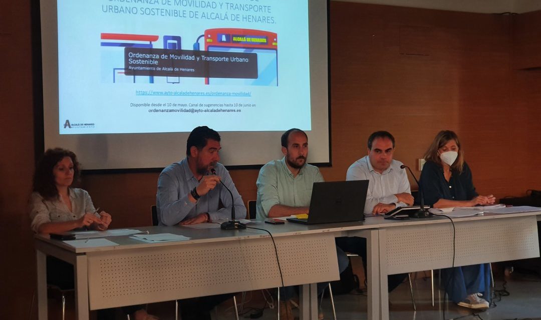 Alcalá – Prezentarea textului proiectului de Ordonanță privind mobilitatea și transportul urban durabil din Alcalá de Henares