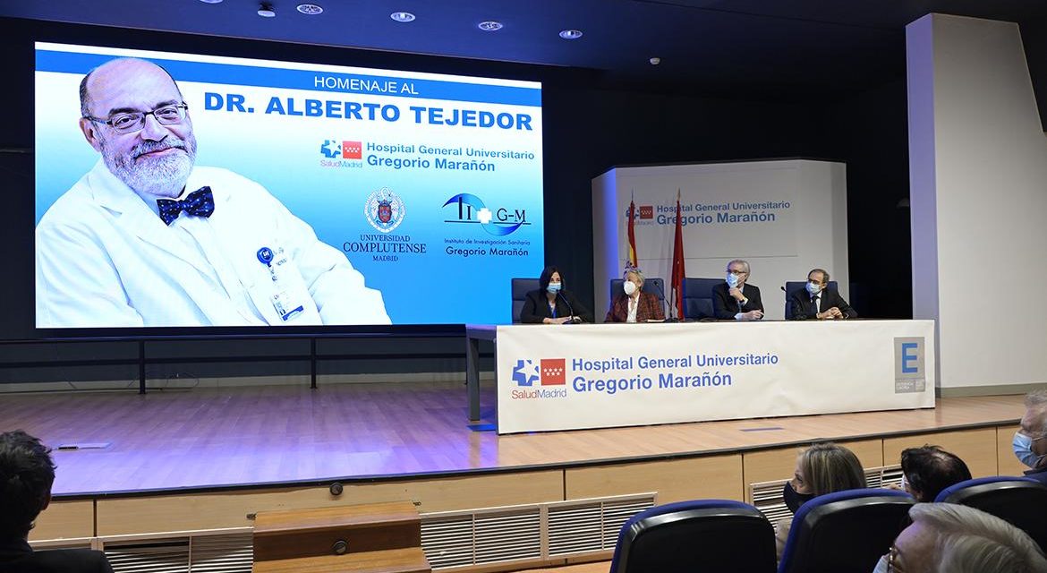 Spitalul Gregorio Marañón îl onorează pe dr. Alberto Tejedor