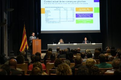 Ministrul Giró îi încurajează pe agenții economici din regiunea Girona „să profite la maximum de fondurile Next Generation, chiar dacă condițiile nu sunt optime”