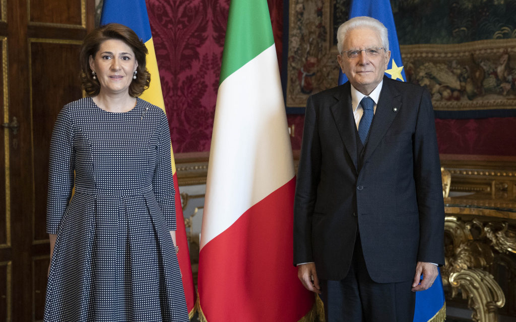 Italia: Ceremonia de prezentare a scrisorilor de acreditare în Republica Italiană