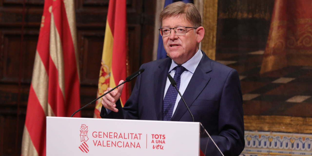 Comunitatea Valenciana: Ximo Puig anunță noua componență a Consellului pentru a consolida reactivarea și a accelera transformarea unui „nou” C…