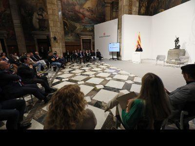 Președintele Aragonès susține CTESC ca un organism „decisiv pentru progresul economic și social al Cataloniei”