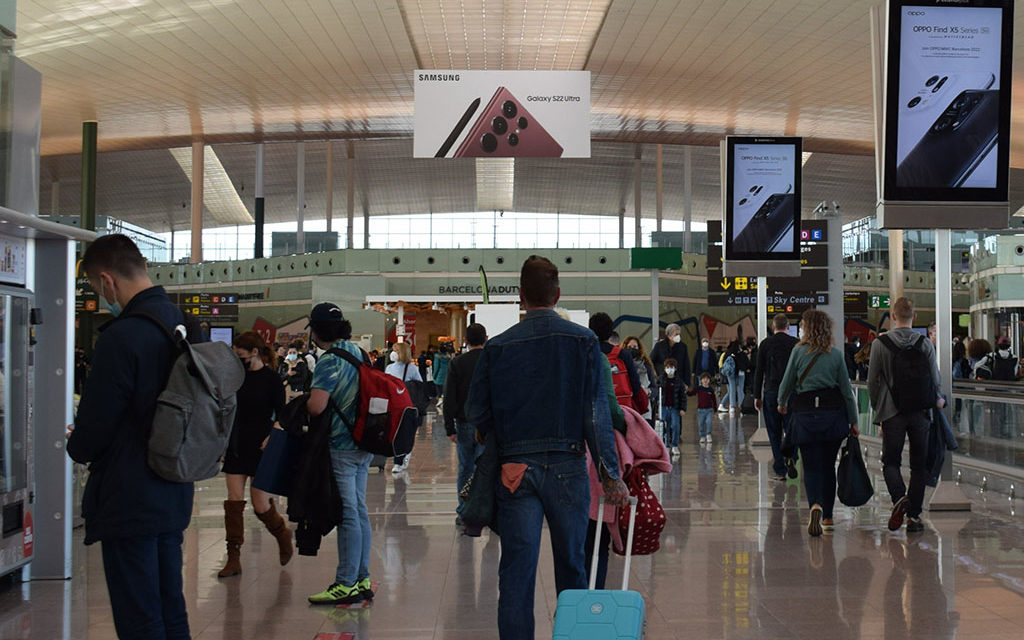 Spania recuperează 85% din pasagerii internaționali din pre-pandemia din aprilie