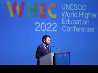 Președintele Aragonului: „UNESCO va găsi întotdeauna un partener de încredere în Catalonia pentru a promova toate proiectele”