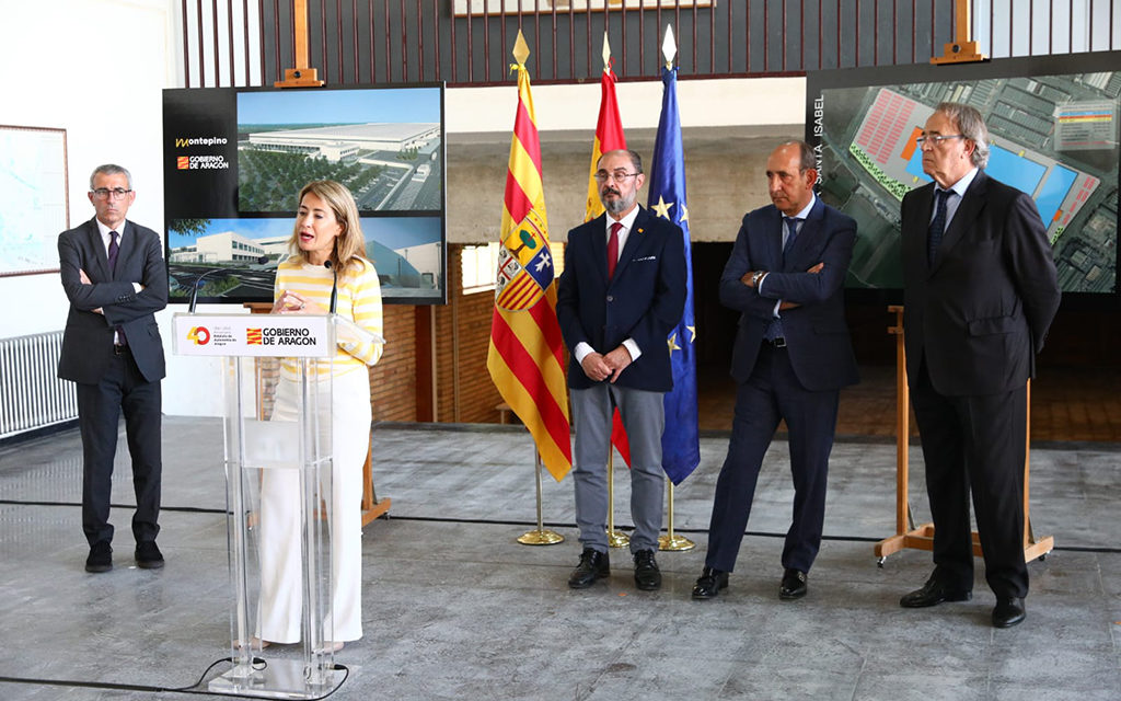 Raquel Sánchez sărbătorește declararea poligonului Malpica ca proiect de interes general de către Guvernul Aragonului