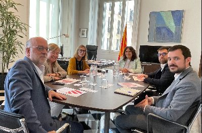 Ministrul Vilagrà se întâlnește cu Corporația Catalană de Media Audiovizuală