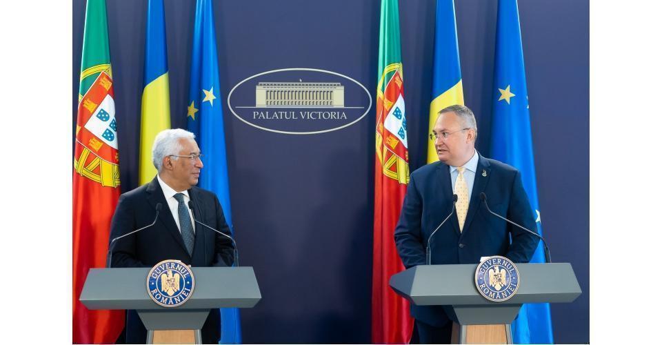 Conferință de presă susținută de prim-ministrul Nicolae-Ionel Ciucă și prim-ministrul Republicii Portugheze, António Costa