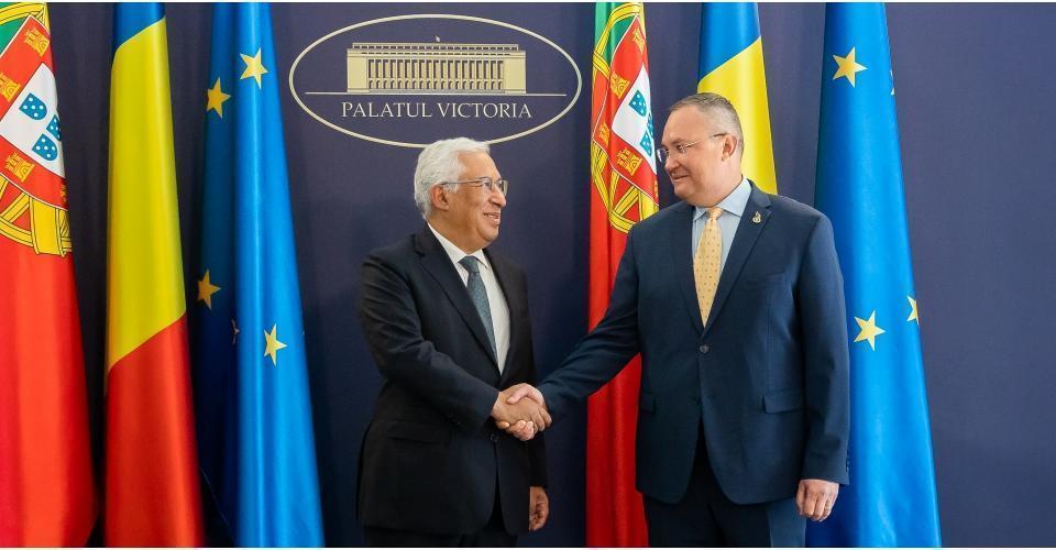 Întrevederea prim-ministrului Nicolae-Ionel Ciucă cu prim-ministrul Republicii Portugheze, António Costa