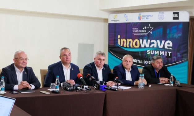 Conferință de presă susținută de premierul Nicolae-Ionel Ciucă la Cluj-Napoca