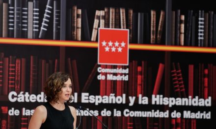 Díaz Ayuso prezintă catedra universităților spaniole și hispanice pentru a-și justifica rolul în lume „ca motor cultural, economic și social”