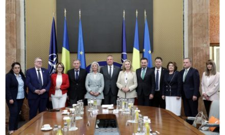 Întrevederea premierului Nicolae-Ionel cu o delegație a Comisiei de Transport și Turism din Parlamentul European