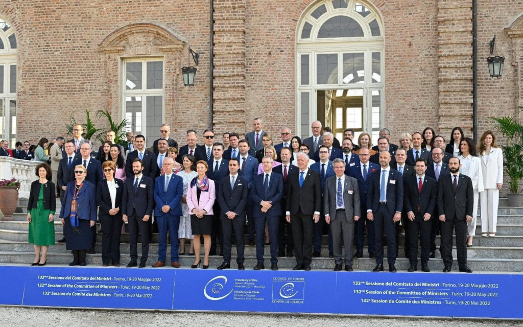 Italia: Participarea secretarului de stat Cornel Feruță la reuniunea Comitetului Miniştrilor al Consiliului Europei (Torino, 19 – 20 mai 2022)