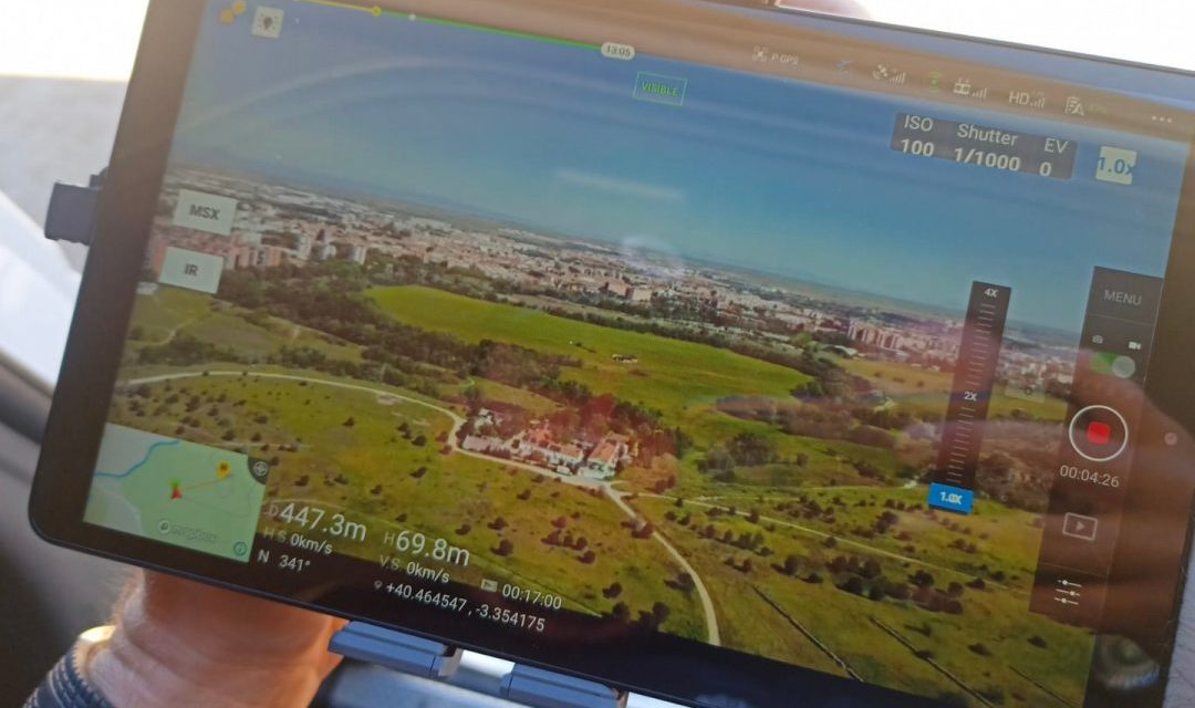 Alcalá – Dronele Poliției Locale Alcalá de Henares zboară deasupra Parcului Natural Los Cerros