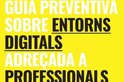 Agenția Catalană de Sănătate Publică prezintă un ghid pentru educatorii care lucrează cu adolescenți pentru a preveni și reduce riscurile în mediile digitale