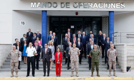 Robles și ambasadorii Consiliului Atlanticului de Nord verifică misiunile internaționale ale Spaniei