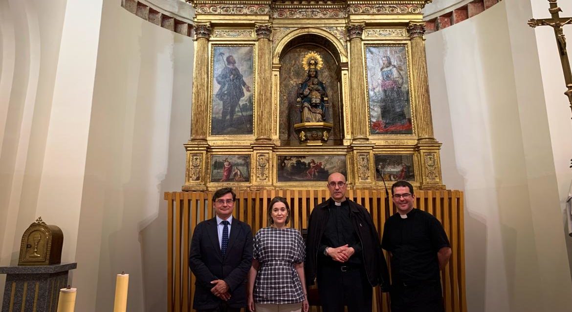 Comunitatea Madrid restaurează picturile și retabloul Ermitului Santa María La Antigua de Carabanchel