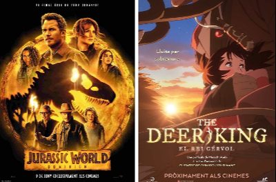 „Jurassic World: Dominion” și „The Deer King: The Deer King”, principalele lansări catalane din această săptămână