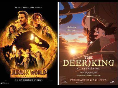 „Jurassic World: Dominion” și „The Deer King: The Deer King”, principalele lansări catalane din această săptămână
