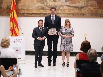Președintele Aragonului: „Pau Gasol este un reper pentru realizările sale sportive și angajamentul dincolo de terenurile de baschet”