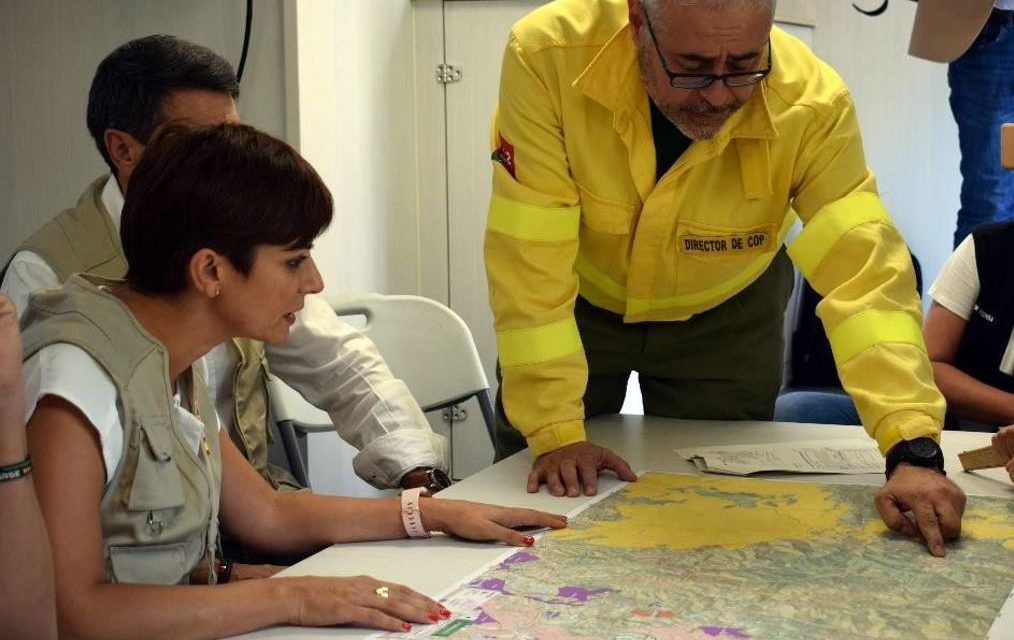 Rodríguez subliniază coordonarea tuturor administrațiilor publice în incendiul din provincia Malaga