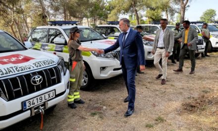 Din 2019, Comunitatea Madrid a reînnoit 74% din flota de vehicule a agenților forestieri