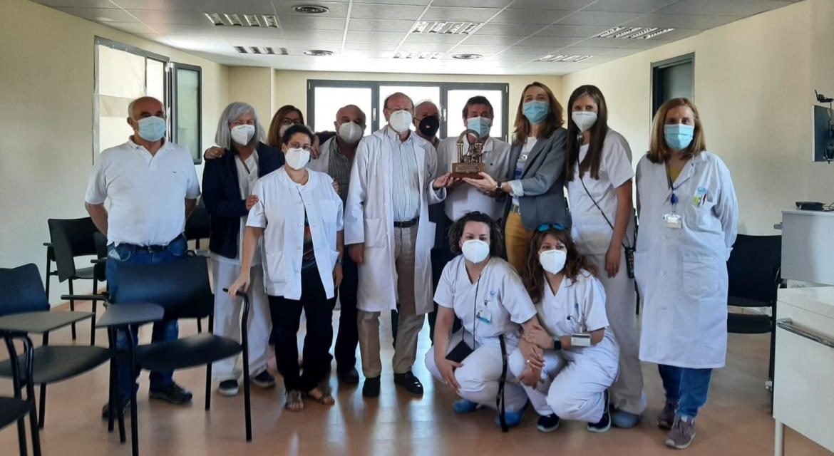 Profesioniștii Centrului de Sănătate Alicante din Fuenlabrada au fost premiați pentru munca depusă în timpul pandemiei