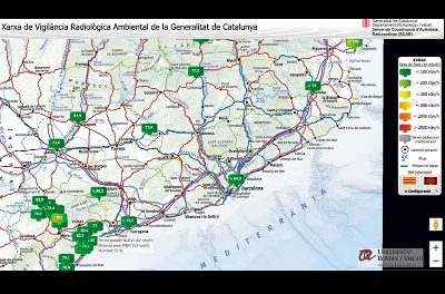 Empresa i Treball deschide un portal cu informații despre nivelurile de radioactivitate a mediului în Catalonia