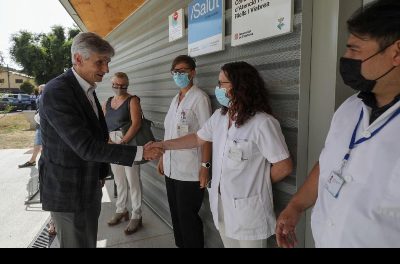 Consilierul Argimon inaugurează noua Clinică Locală Riells i Viabrea