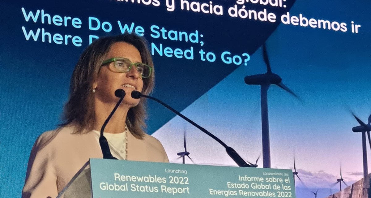 Ribera prezintă împreună cu REN21 raportul privind starea globală a energiilor regenerabile în 2022