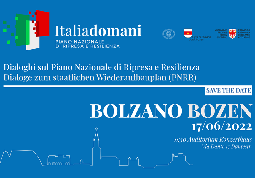La Bolzano cu Dialoghi di Italia Domani