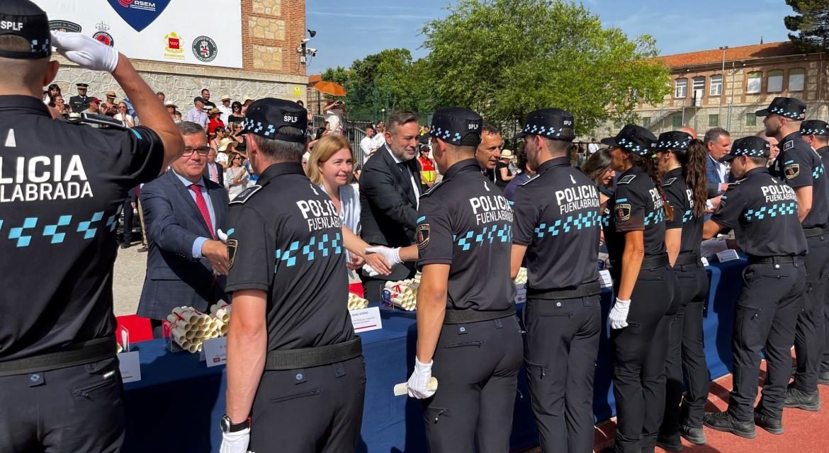 Comunitatea Madrid consolidează șabloanele Poliției Locale din regiune cu intrarea a peste 500 de noi agenți