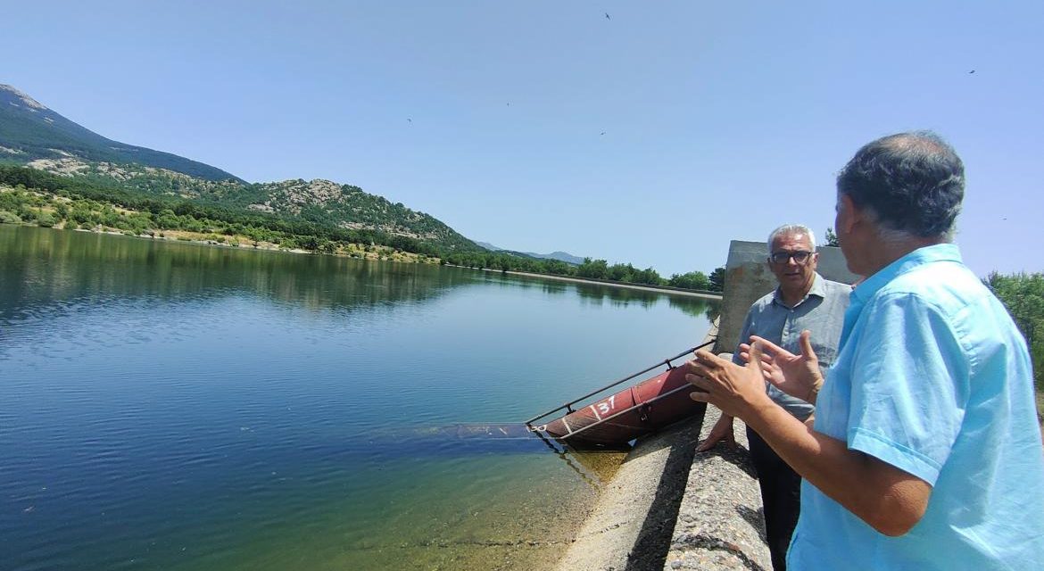 Comunitatea Madrid îmbunătățește canalizarea zonei lacului de acumulare Palancares către lacul de acumulare Hiruela din Soto del Real