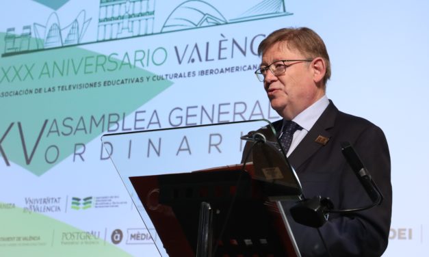 Comunitatea Valenciana: Ximo Puig oferă Asociației Televiziunilor Educaționale Ibero-Americane să se alăture „hubului” audiovizual al Ciudad de la Luz…