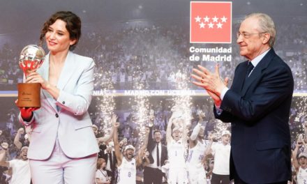 Díaz Ayuso felicită Baschetul Real Madrid pentru obținerea celui de-al 36-lea titlu de ligă: „Sunteți un exemplu de luptă și rezistență”