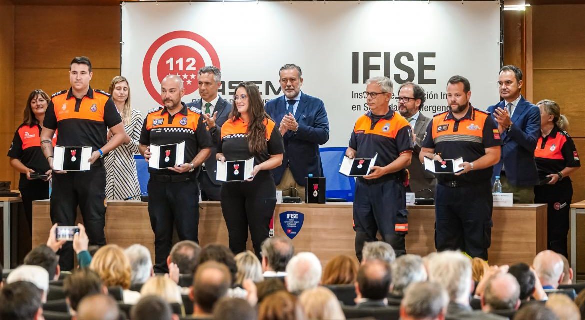 Comunitatea Madrid recunoaște voluntarii Protecției Civile pentru munca depusă în timpul pandemiei