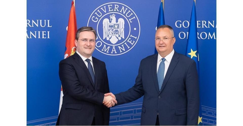 Întrevederea premierului Nicolae-Ionel Ciucă cu ministrul sârb al afacerilor externe, Nikola Selaković